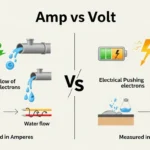 difference between amp and volt