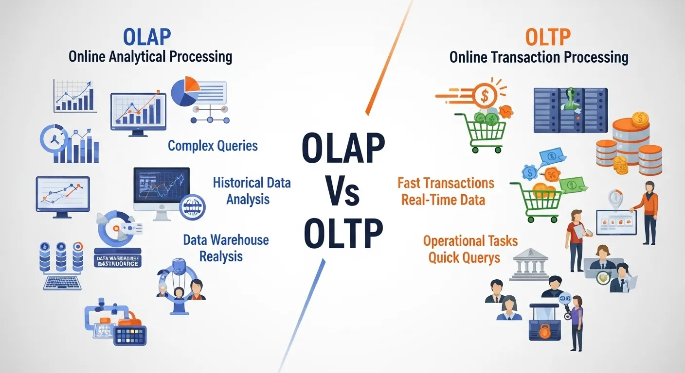 difference between olap and oltp
