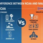 difference between ncaa and naia