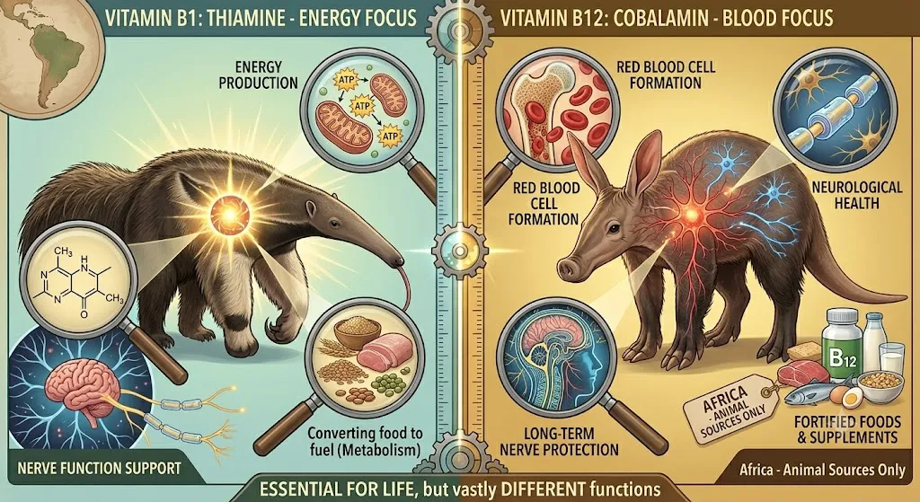 difference between b1 and b12