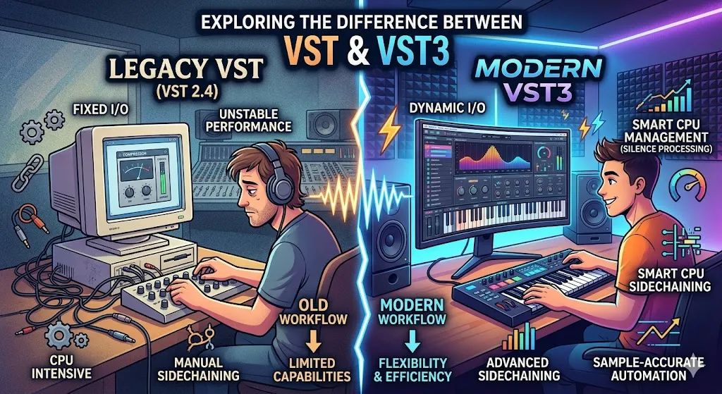 difference between vst and vst3