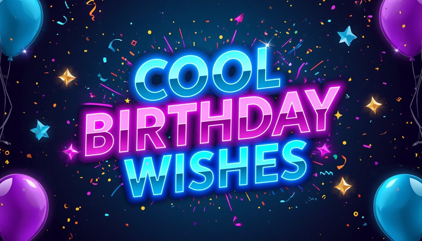 cool birthday wishes